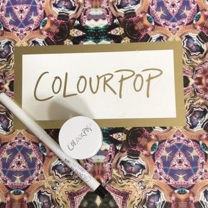 Colourpop new duo gel eyeliner and cream gel color